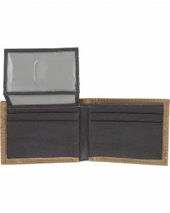 HOOey Men's Embroidered Bi-Fold Wallet Brown -Hooey Shop 2000171704 200 D2