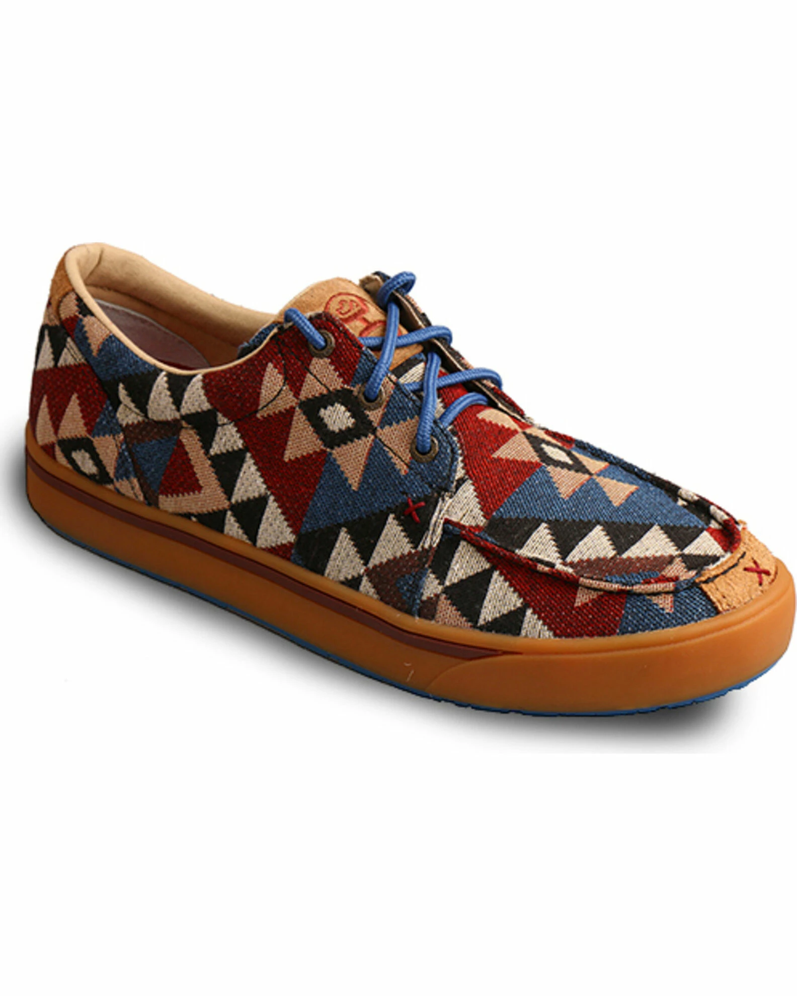 HOOey Lopers By Twisted X Men's Graphic Pattern Canvas Casual Shoes Multi 3 HOOey Lopers By Twisted X Men's Graphic Pattern Canvas Casual Shoes Multi