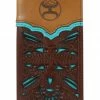 HOOey Boys' Floral Cut-Out Rodeo Wallet Brown -Hooey Shop 2000248196 200 P1
