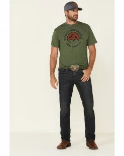 Alternative view of HOOey Men's Olive Spring Branch Graphic T-Shirt 