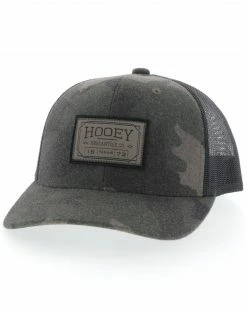 HOOey Men's Camo Martini Mesh Back Logo CapĀ Camouflage