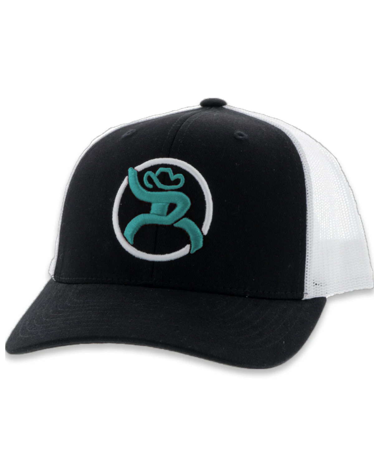 HOOey Men's Black & White Strap Ball Cap 5 HOOey Men's Black & White Strap Ball Cap - Image 3