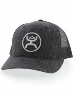 HOOey Men's Black O Classic Patch Mesh Cap  -Hooey Shop 2000313646 001 P1 1