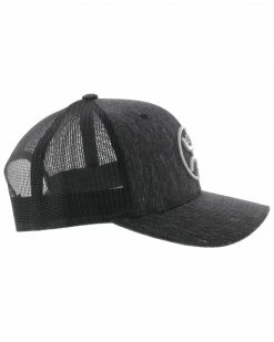 HOOey Men's Black O Classic Patch Mesh Cap  -Hooey Shop 2000313646 001 P4
