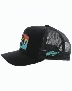 HOOey Men's Black San Lucas Embroidered Mesh Ball Cap 13 HOOey Men's Black San Lucas Embroidered Mesh Ball Cap -Hooey Shop 2000313652 001 P5