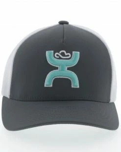 HOOey Men's Grey Coach Mesh Flex Fit Ball Cap 11 HOOey Men's Grey Coach Mesh Flex Fit Ball Cap -Hooey Shop 2000313667 020 P3