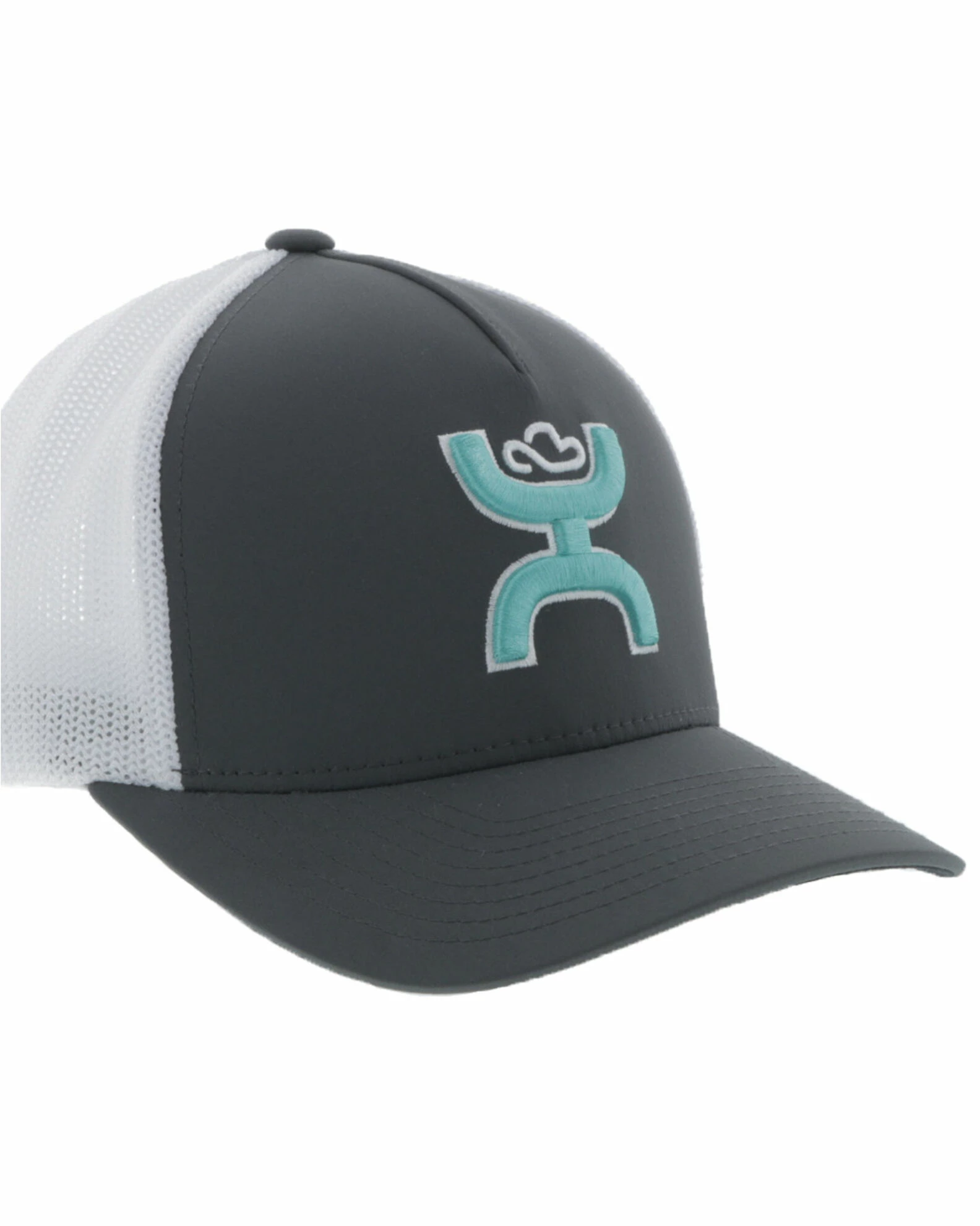 HOOey Men's Grey Coach Mesh Flex Fit Ball Cap 8 HOOey Men's Grey Coach Mesh Flex Fit Ball Cap - Image 6