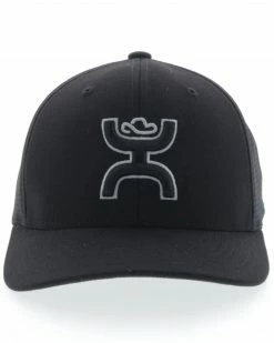 HOOey Men's Black Ash Flex Fit Ball Cap  -Hooey Shop 2000313677 001 P3