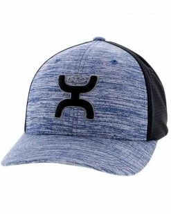 HOOey Men's Black Ash Flex Fit Ball Cap  -Hooey Shop 2000313677 410 P1