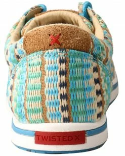 Twisted X Women's HOOey Loper Shoes - Moc Toe Blue 12 Twisted X Women's HOOey Loper Shoes - Moc Toe Blue -Hooey Shop 2000320845 400 P4