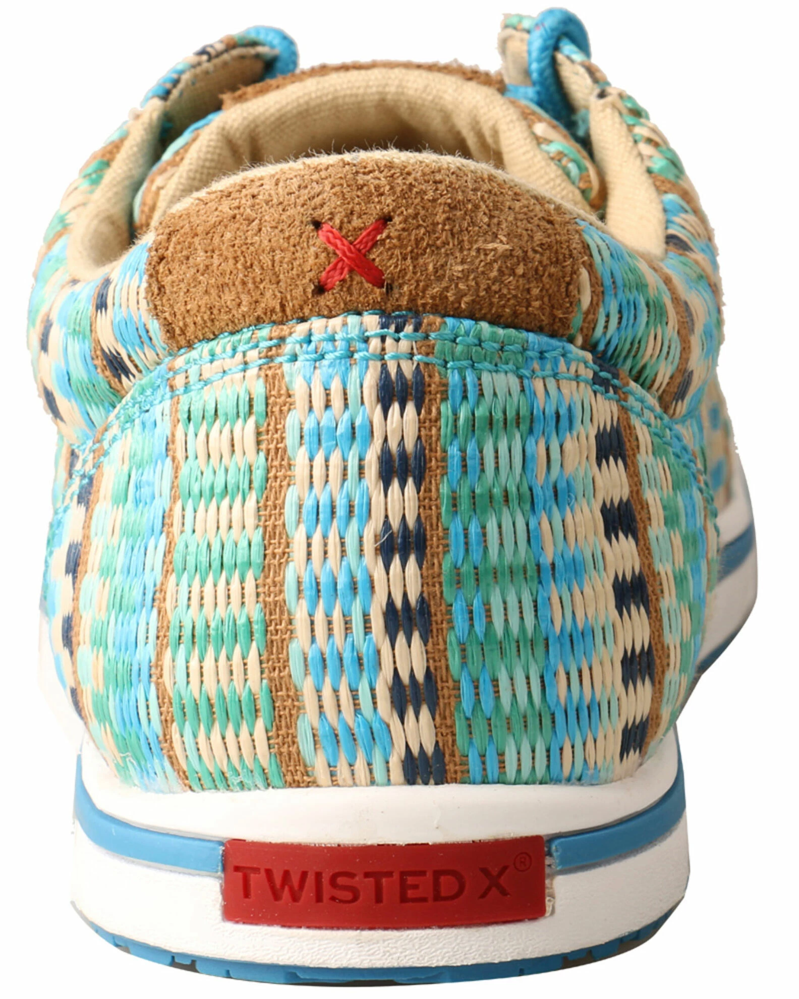 Twisted X Women's HOOey Loper Shoes - Moc Toe Blue 6 Twisted X Women's HOOey Loper Shoes - Moc Toe Blue - Image 4