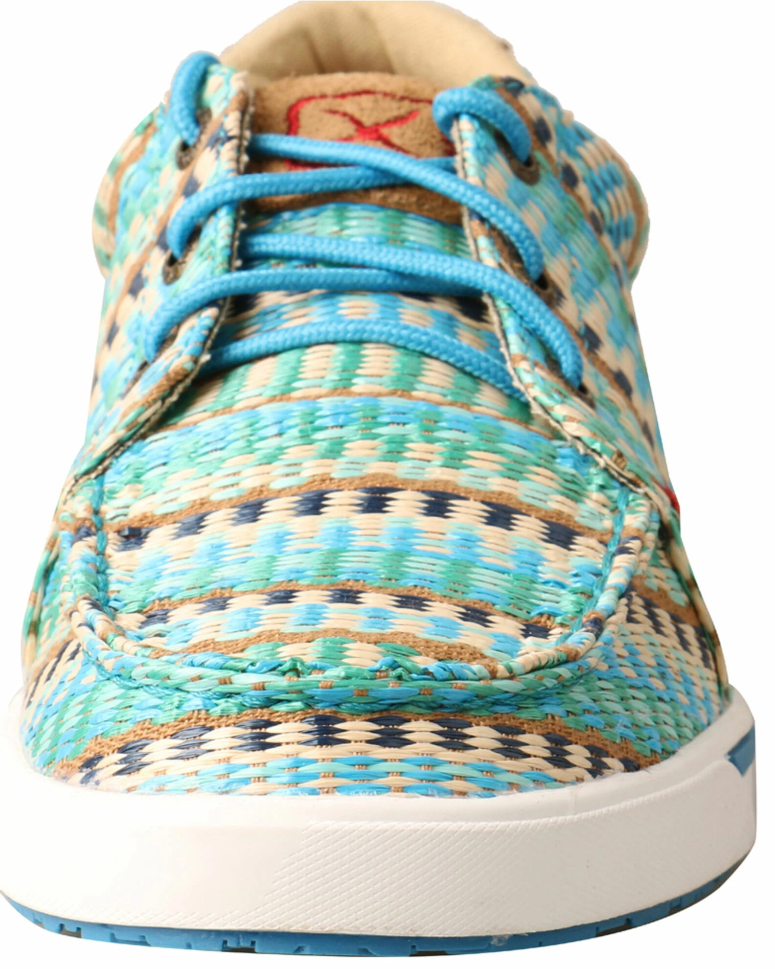 Twisted X Women's HOOey Loper Shoes - Moc Toe Blue 7 Twisted X Women's HOOey Loper Shoes - Moc Toe Blue - Image 5