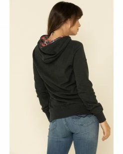 HOOey Women's Grey Neon Rodeo Hoodie Sweatshirt -Hooey Shop 2000322555 020 P5