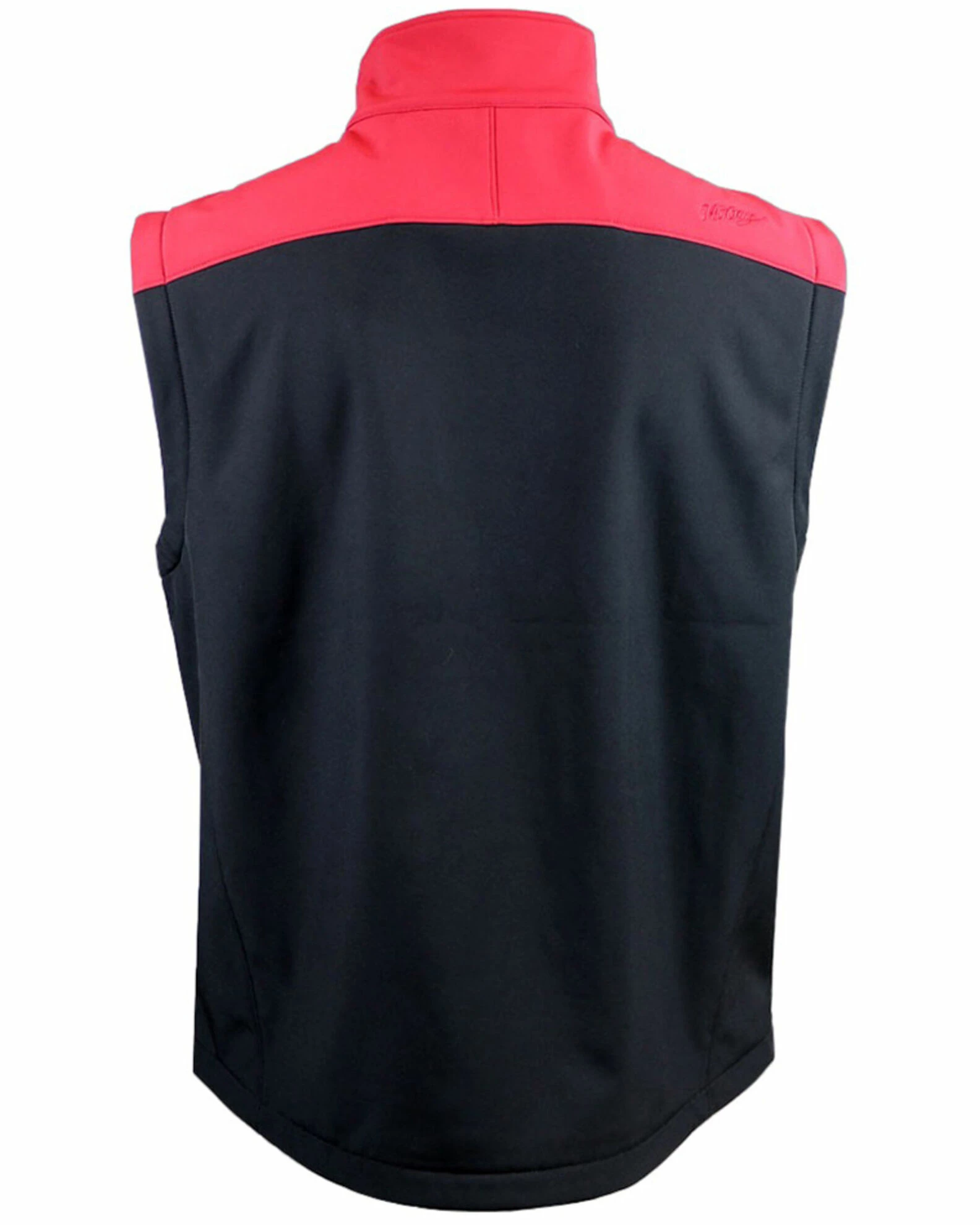 HOOey Men's Grey Colorbock Zip-Front Softshell Vest 4 HOOey Men's Grey Colorbock Zip-Front Softshell Vest - Image 2