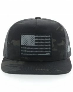 Hooey Boys' Camo Liberty Roper Flag Mesh Ball Cap  Camouflage -Hooey Shop 2000325952 340 P3