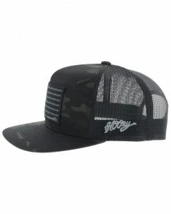 Hooey Boys' Camo Liberty Roper Flag Mesh Ball Cap  Camouflage -Hooey Shop 2000325952 340 P5