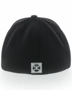 Alternative view of Hooey Men's Charcoal Doc Flex Fit Mesh Ball Cap 
