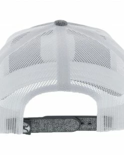 Alternative view of Hooey Men's Grey Bronx Shield Patch Mesh Ball Cap 