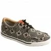 Twisted X Women's HOOey Loper Shoes - Moc Toe Black/white -Hooey Shop 2000327864 944 P1
