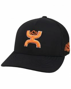 HOOey Men's OSU Logo Flex Fit Mesh Ball Cap Black -Hooey Shop 2000329944 001 P1 1