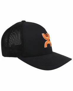 HOOey Men's OSU Logo Flex Fit Mesh Ball Cap Black -Hooey Shop 2000329944 001 P4