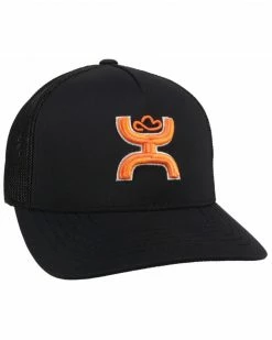 HOOey Men's OSU Logo Flex Fit Mesh Ball Cap Black -Hooey Shop 2000329944 001 P6