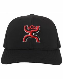 HOOey Men's Black Texas Tech University Embroidered Logo Mesh-Back Trucker Cap 10 HOOey Men's Black Texas Tech University Embroidered Logo Mesh-Back Trucker Cap -Hooey Shop 2000329964 001 P3