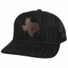 HOOey Men's Dark Grey Tejas Logo Patch Mesh Trucker Cap  -Hooey Shop 2000334284 001 P1