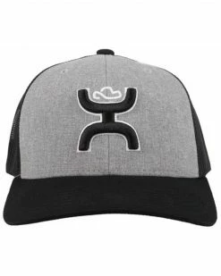 Hooey Men's Sterling Logo Embroidered Mesh Back Trucker Cap Black -Hooey Shop 2000334866 020 P3