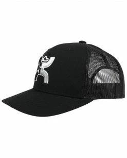 HOOey Men's Black Texican Logo Mesh Ball Cap  -Hooey Shop 2000334872 001 P4