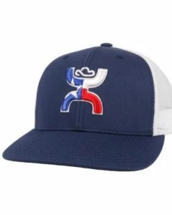 HOOey Men's Black Texican Logo Mesh Ball Cap  -Hooey Shop 2000334872 410 P1