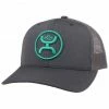 HOOey Men's Tan O Classic Logo Mesh Ball Cap 