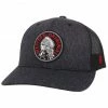 HOOey Men's Black Quanah Logo Patch Mesh Ball Cap -Hooey Shop 2000334882 001 P1