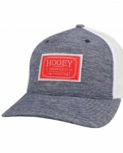 HOOey Men's Doc Logo Patch Soft Mesh Flex Fit Ball CapĀ