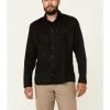 HOOey Men's Solid Black Habitat Sol Long Sleeve Snap Western Shirt  -Hooey Shop 2000337209 001 P1