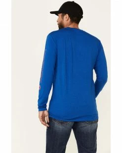 HOOey Men's Habitat Bamboo Logo Long Sleeve T-Shirt 9 HOOey Men's Habitat Bamboo Logo Long Sleeve T-Shirt -Hooey Shop 2000337666 400 P4