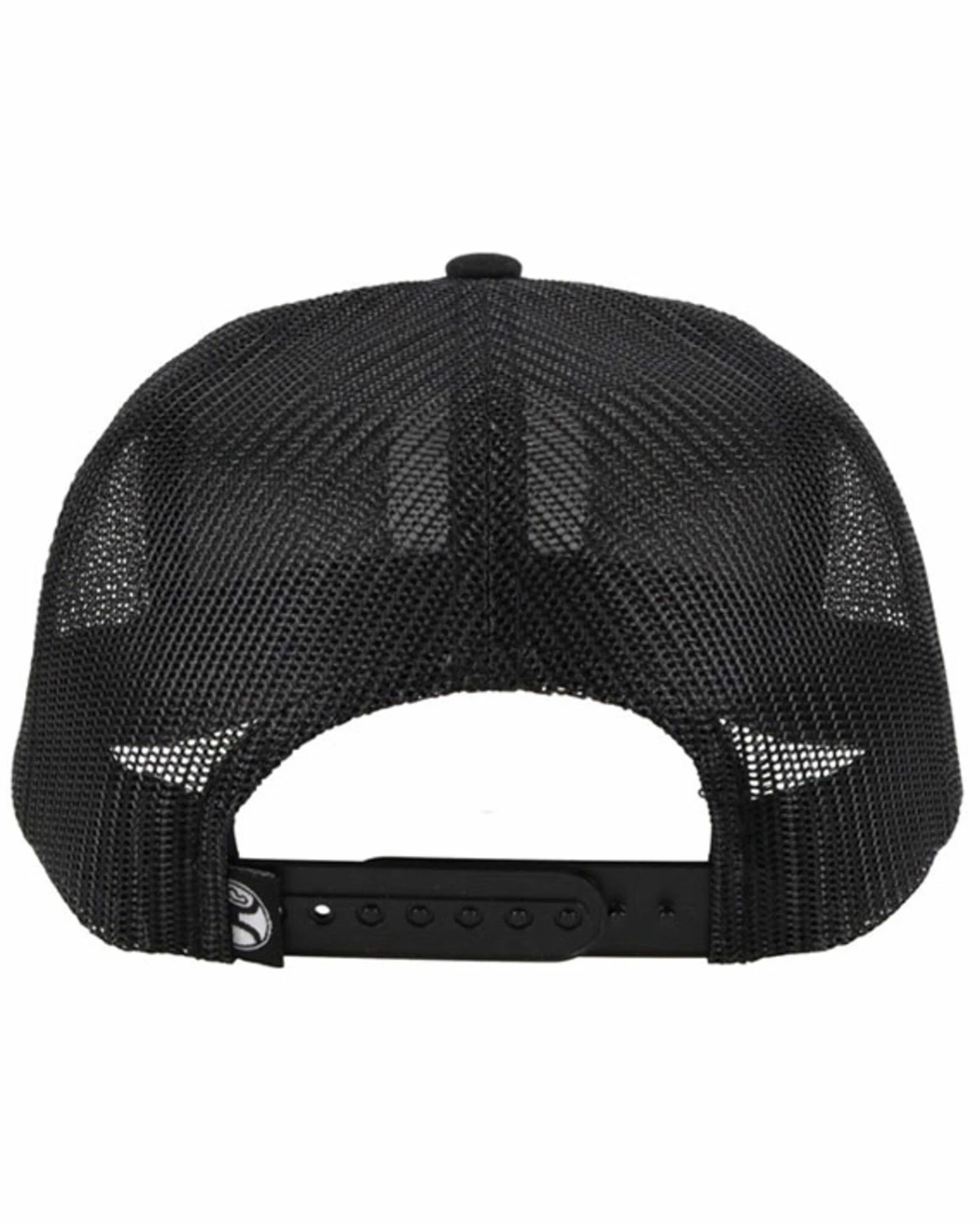HOOey Men's Zenith Black Logo Patch Mesh Ball Cap 4 HOOey Men's Zenith Black Logo Patch Mesh Ball Cap - Image 2