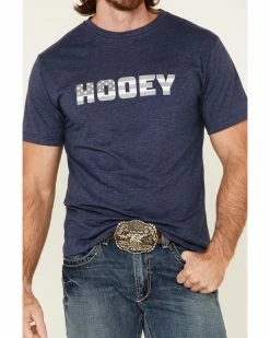 HOOey Men's Navy Patriot Logo Short Sleeve T-Shirt  -Hooey Shop 2000339495 410 P3