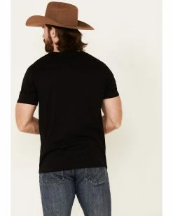 HOOey Men's Black Suds Southwestern Logo Graphic Short Sleeve T-Shirt  -Hooey Shop 2000339496 001 P4