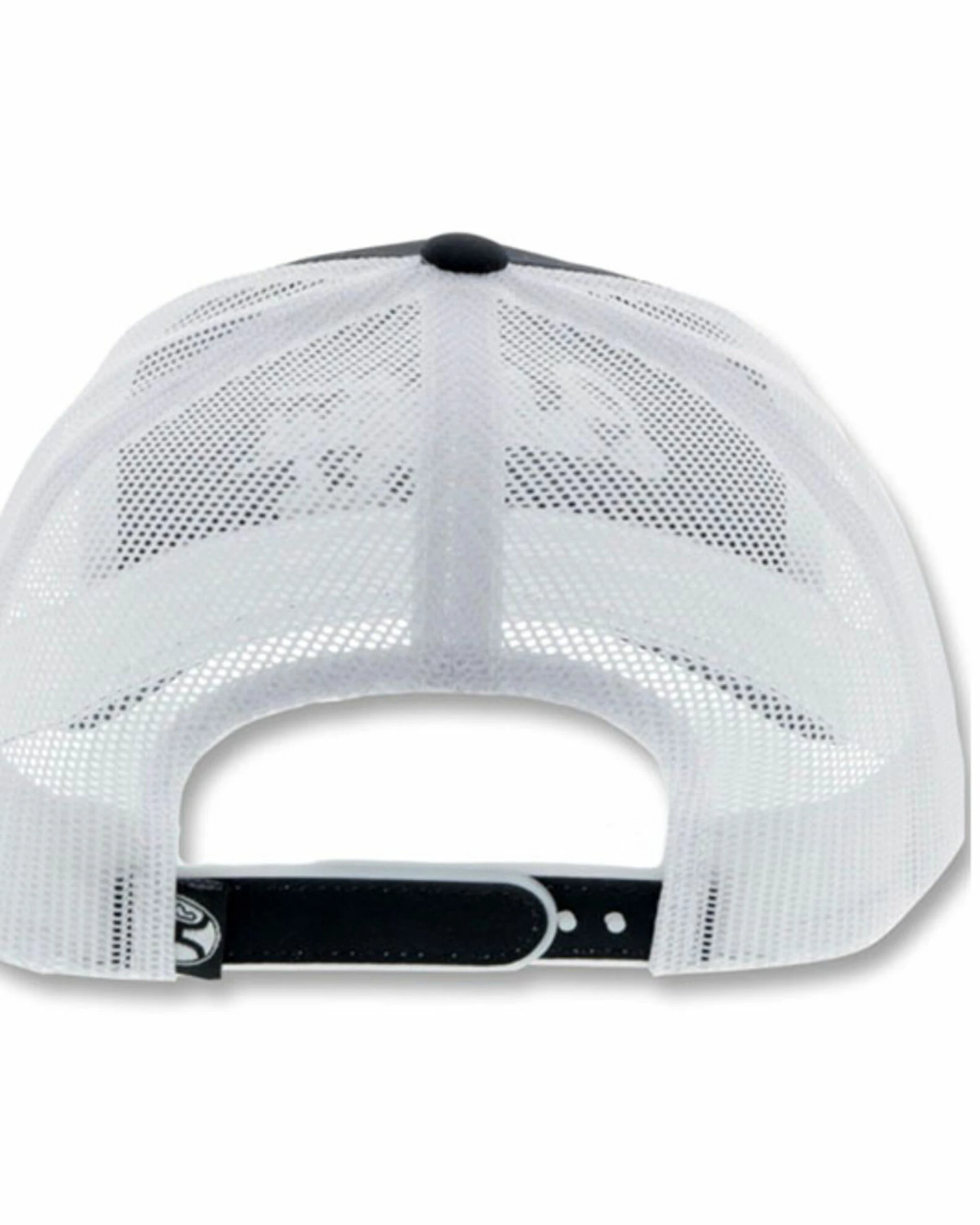 HOOey Men's Black & White Bull Fighters Only Embroidered Mesh-Back Trucker Cap 4 HOOey Men's Black & White Bull Fighters Only Embroidered Mesh-Back Trucker Cap - Image 2