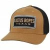 HOOey Men's Tan & Black Cactus Ropes Patch Mesh-Back Trucker Cap 1 HOOey Men's Tan & Black Cactus Ropes Patch Mesh-Back Trucker Cap -Hooey Shop 2000340584 280 P1