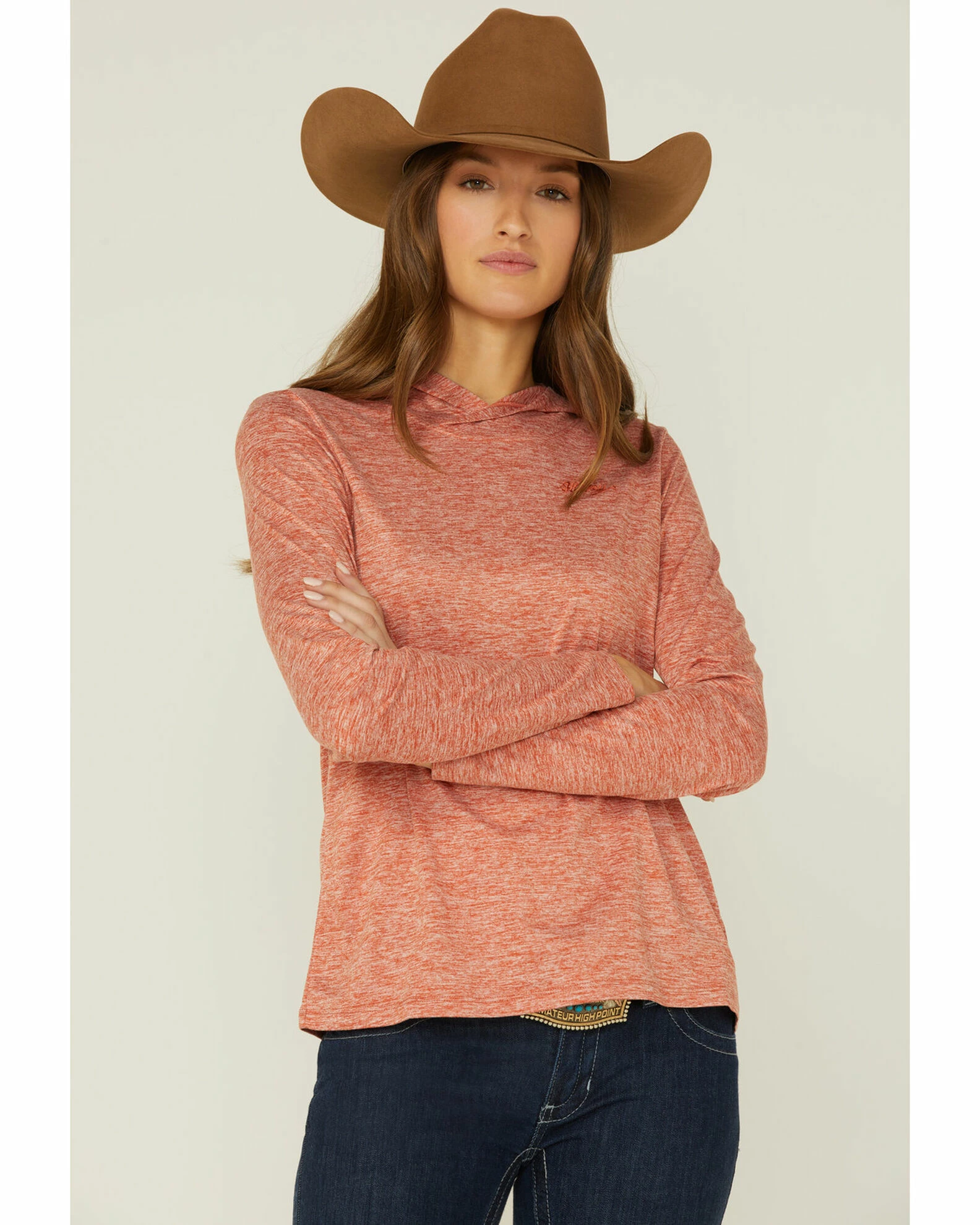 HOOey Women's Heathered Lightweight Hoodie 3 HOOey Women's Heathered Lightweight Hoodie