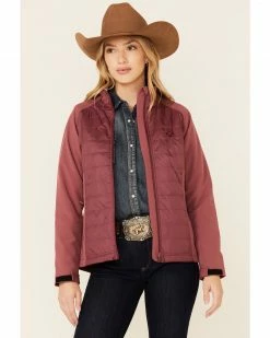 Hooey Women's Pink Puff Torso Jacket