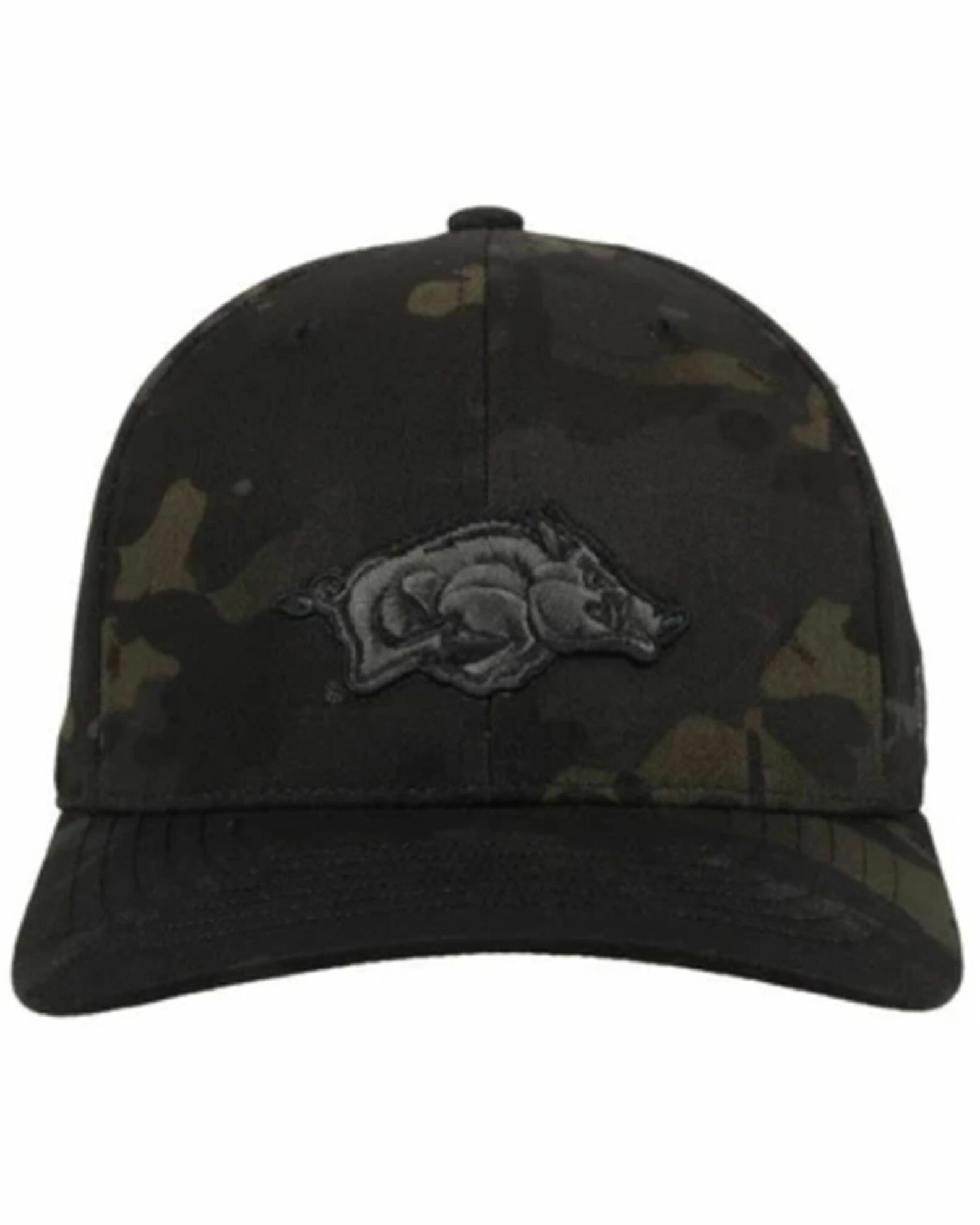 HOOey Men's Camo Arkansas Razorbacks Logo Flex-Fit Ball Cap Camouflage 5 HOOey Men's Camo Arkansas Razorbacks Logo Flex-Fit Ball Cap Camouflage - Image 3