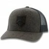 HOOey Men's Brown & Black Leather Shield Logo Patch Mesh-Back Trucker Cap 2 HOOey Men's Brown & Black Leather Shield Logo Patch Mesh-Back Trucker Cap -Hooey Shop 2000351102 200 P1