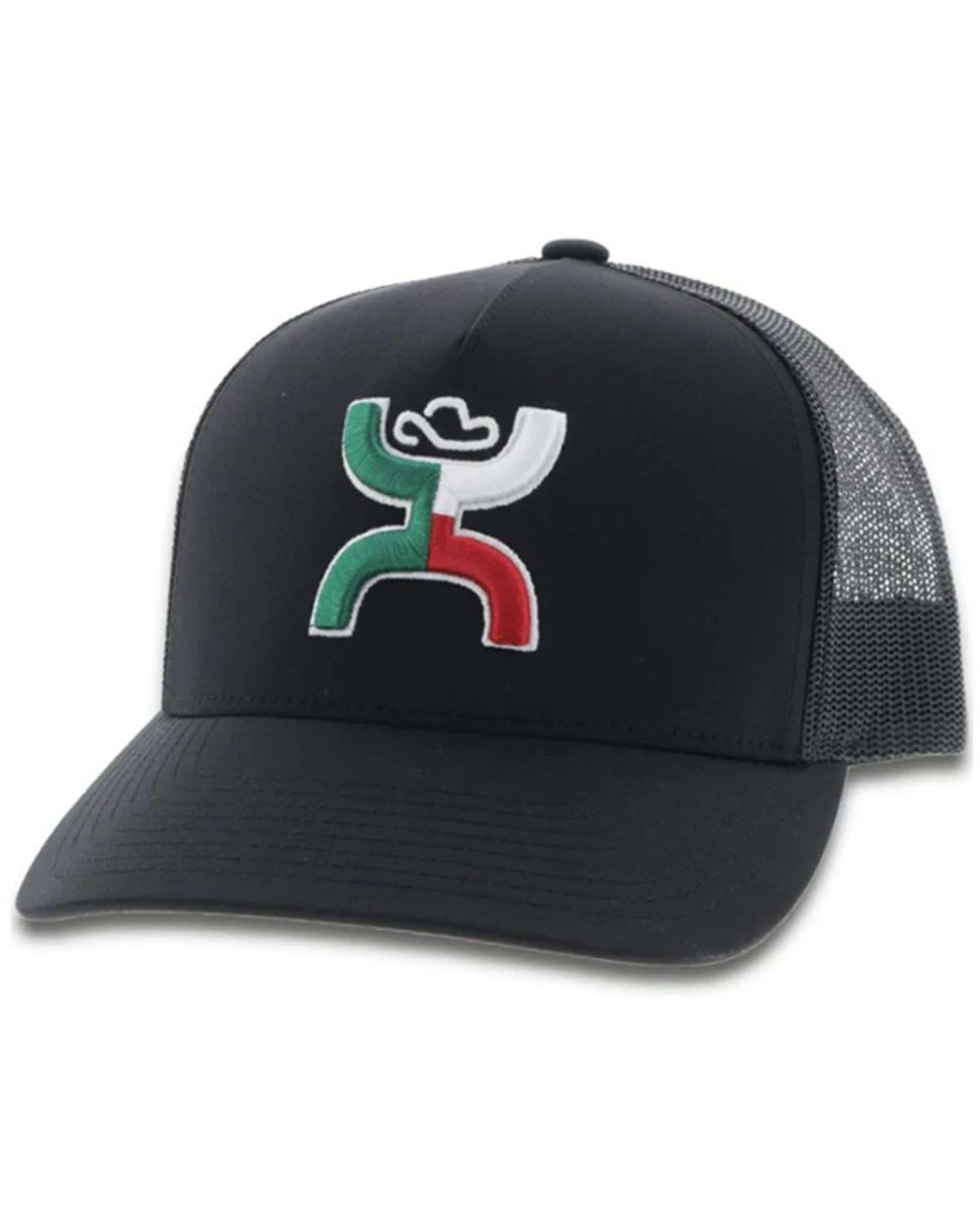 Hooey Kid's Boquillas Logo Mesh Back Trucker Cap For Unisex-Kid Black 8 Hooey Kid's Boquillas Logo Mesh Back Trucker Cap For Unisex-Kid Black - Image 6
