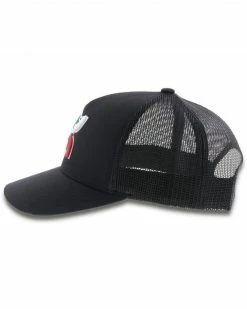 Hooey Kid's Boquillas Logo Mesh Back Trucker Cap For Unisex-Kid Black 11 Hooey Kid's Boquillas Logo Mesh Back Trucker Cap For Unisex-Kid Black -Hooey Shop 2000351953 001 P4