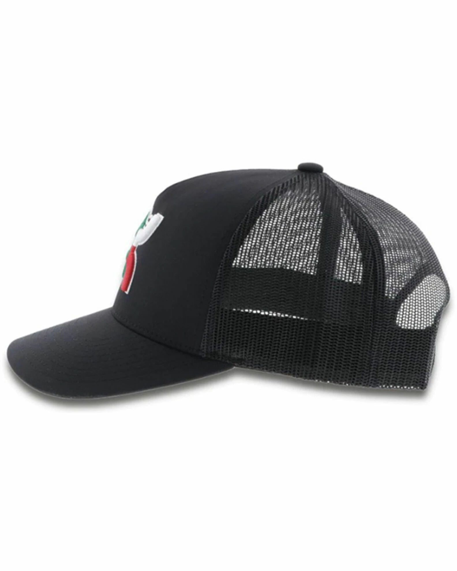 Hooey Kid's Boquillas Logo Mesh Back Trucker Cap For Unisex-Kid Black 6 Hooey Kid's Boquillas Logo Mesh Back Trucker Cap For Unisex-Kid Black - Image 4