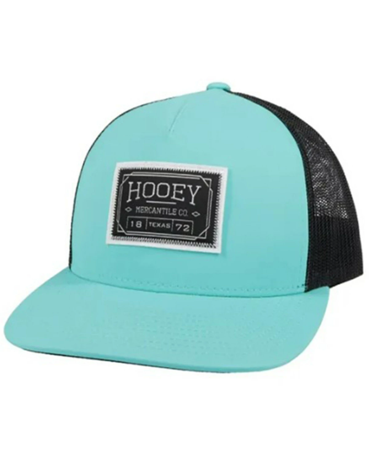 HOOey Kids' Doc Mesh Back Trucker Cap For Unisex-Kid Turquoise 5 HOOey Kids' Doc Mesh Back Trucker Cap For Unisex-Kid Turquoise - Image 3