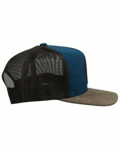 Hooey Men's Spur Logo Patch Mesh Back Trucker Cap Grey 12 Hooey Men's Spur Logo Patch Mesh Back Trucker Cap Grey -Hooey Shop 2000352590 020 P5